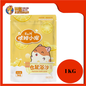 R&M HAMSTER BATHING SAND [LEMON] 1KG