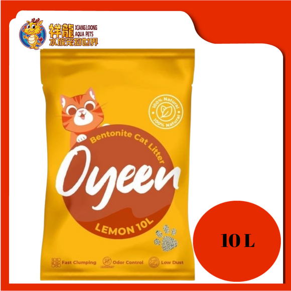 OYEEN CAT LITTER 10L [LEMON]