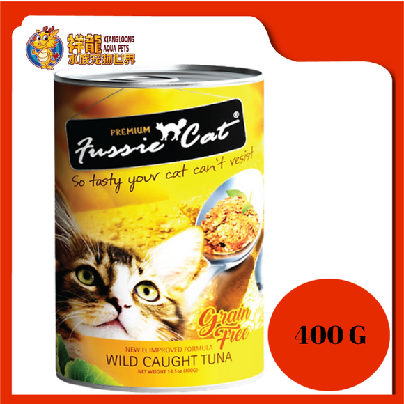 FUSSIE CAT WILD CAUGHT TUNA 400G