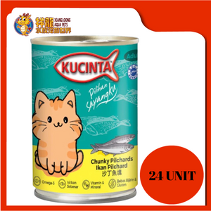 KU CINTA CHUNKY PILCHARDS 400G X 24UNIT