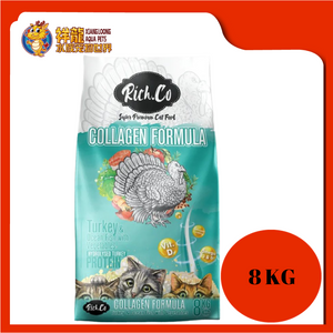 RICH CO TURKEY & OCEAN FISH WITH VEGETABLE 8KG