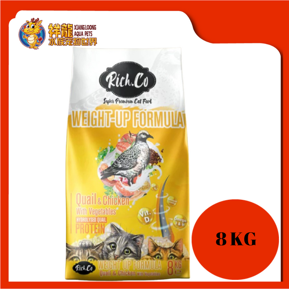 RICH CO WEIGHT UP FORMULA QUAIL & CHICKEN 8KG