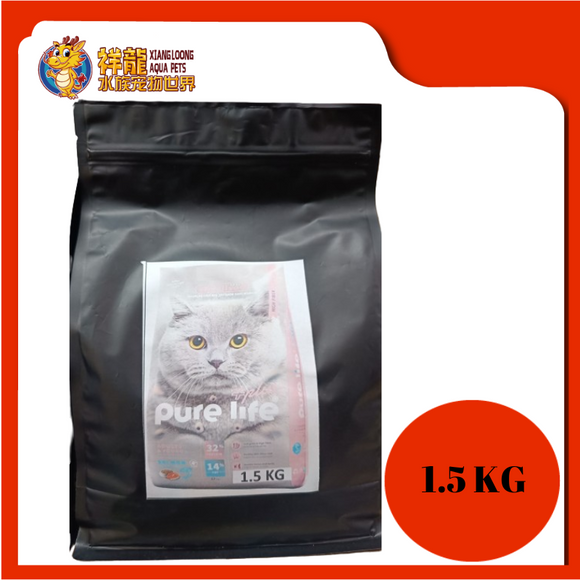PURE LIFE PLUS STERELISE SALMON 1.5KG REPACK
