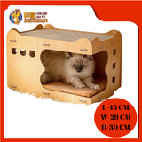 CAT SCRATCHER SHARK 45X29X30CM