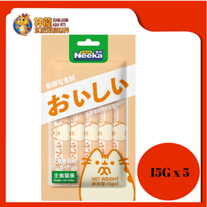 NEEKA CAT LICKABLE SALMON & SHIRMP 15Gx5