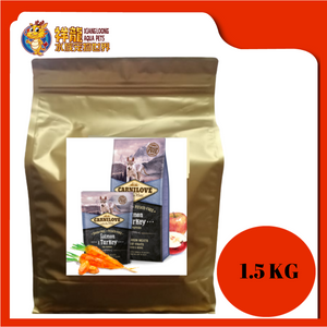 CARNILOVE PUPPIES SALMON & TURKEY 1.5KG REPACK