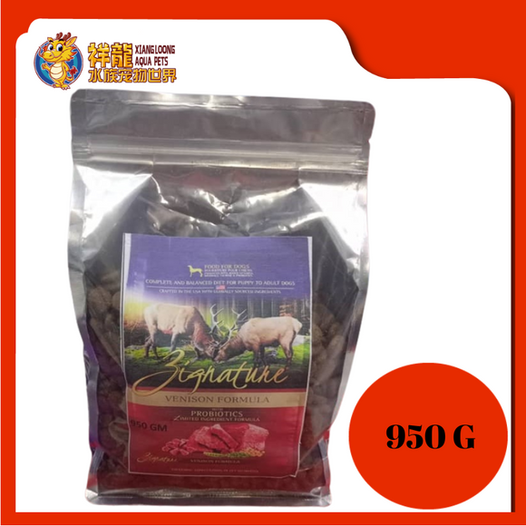 ZIGNATURE VENISON FORMULA 950G REPACK