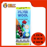NORMAL FILTER WOOL (WHITE) 5"X36"