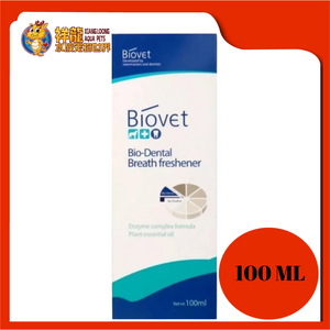 BIOVET BIO-DENTAL BREATH FRESHENER 100ML 0720