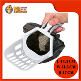 CAT LITTER SCOOPING KIT 14.5X11.5X17CM