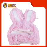 CAT HAT RABBIT 20CM [WHITE/PINK]
