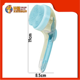 PET SILICONE BATH BRUSH EXTENDED VERSION
