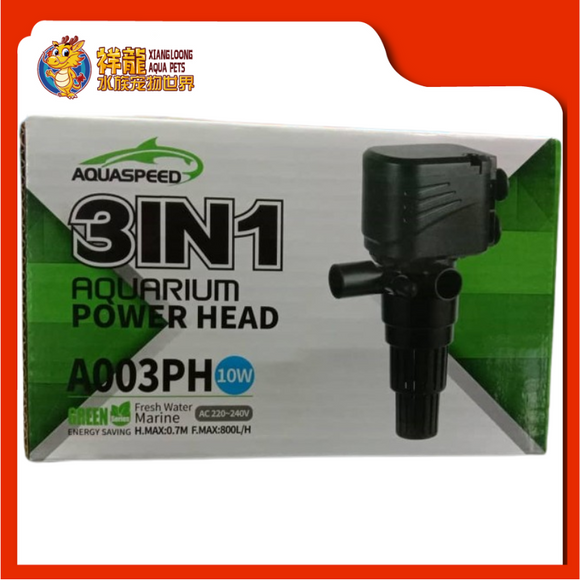 POWER HEAD A003PH 3 IN 1 AQUASPEED