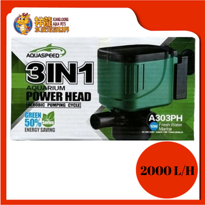 POWER HEAD A303PH 3 IN 1 AQUASPEED