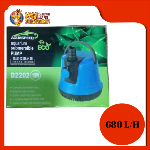 ECO PUMP D2201 680L/H AQUASPEED