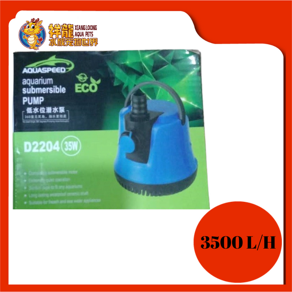 ECO PUMP D2204 3500L/H AQUASPEED