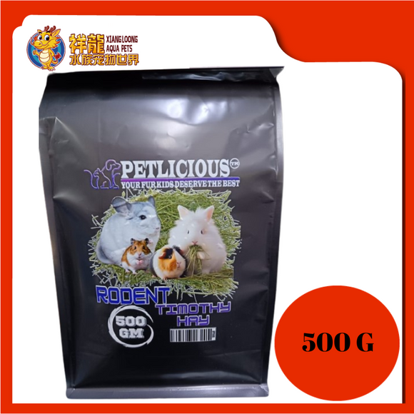 PETLICIOUS RODENT TIMOTHY HAY 500G