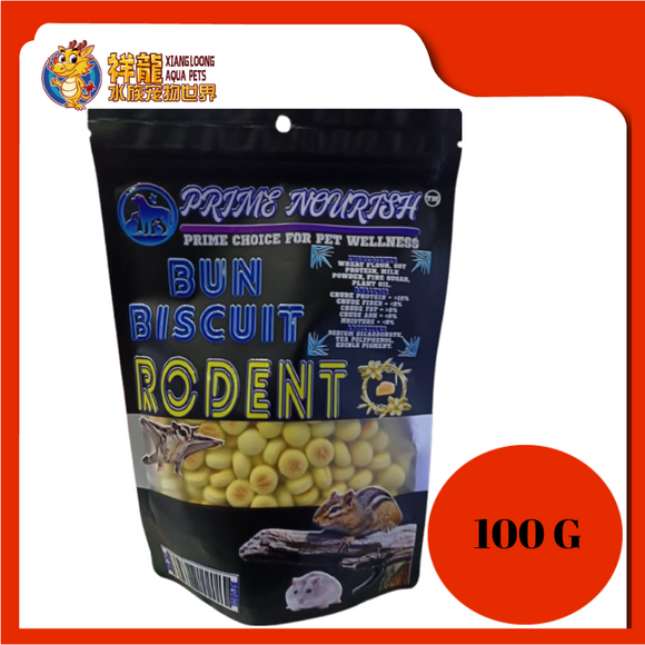 PRIME NOURISH HAMSTER BUN (CHEESE) 100G