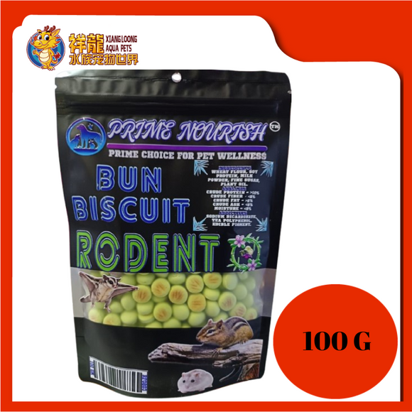 PRIME NOURISH HAMSTER BUN (VEGETABLE) 100G