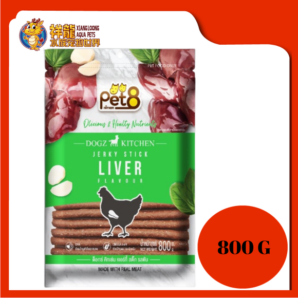 PET8 DOGZ KITCHEN LIVER 800G [JDZ02]