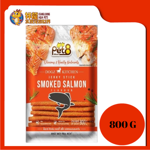 PET8 DOGZ KITCHEN SMOKED SALMON 800G [JDZ03]