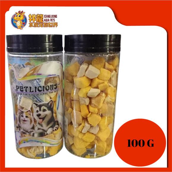 PETLICIOUS FREEZE DRY CHICKEN & EGG YOLK