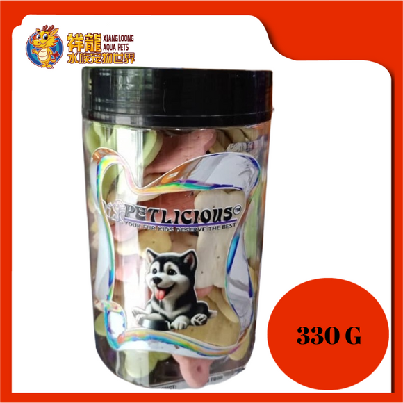 PETLICIOUS BISCUIT BIG BONE [MIX] 330G