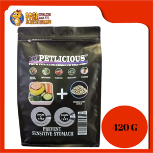 PETLICIOUS PREVENT SENSITIVE STOMACH 420G