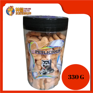 PETLICIOUS BISCUIT BONE [CARROT] 330G