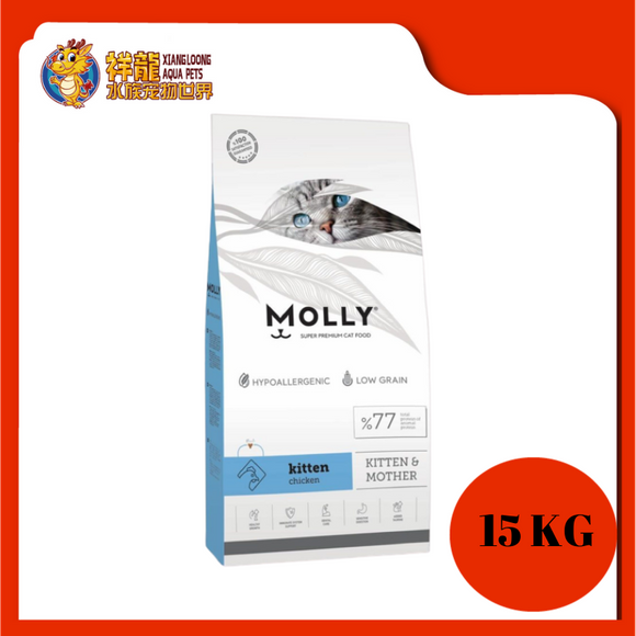 MOLLY CAT FOOD KITTEN CHICKEN 15KG